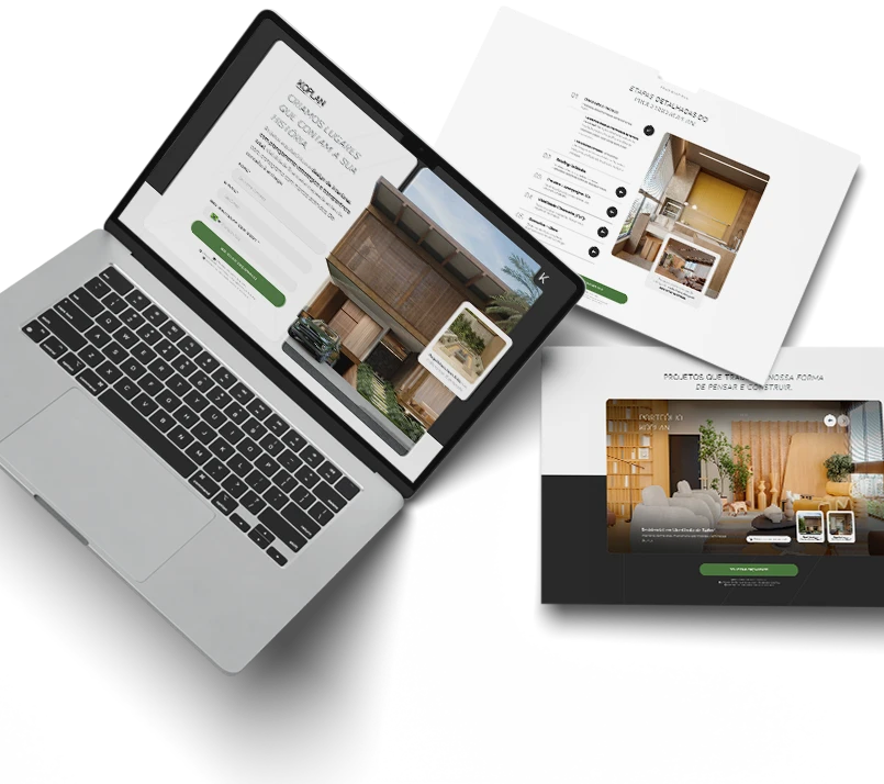 Um site que aparece para quem procura sua empresa